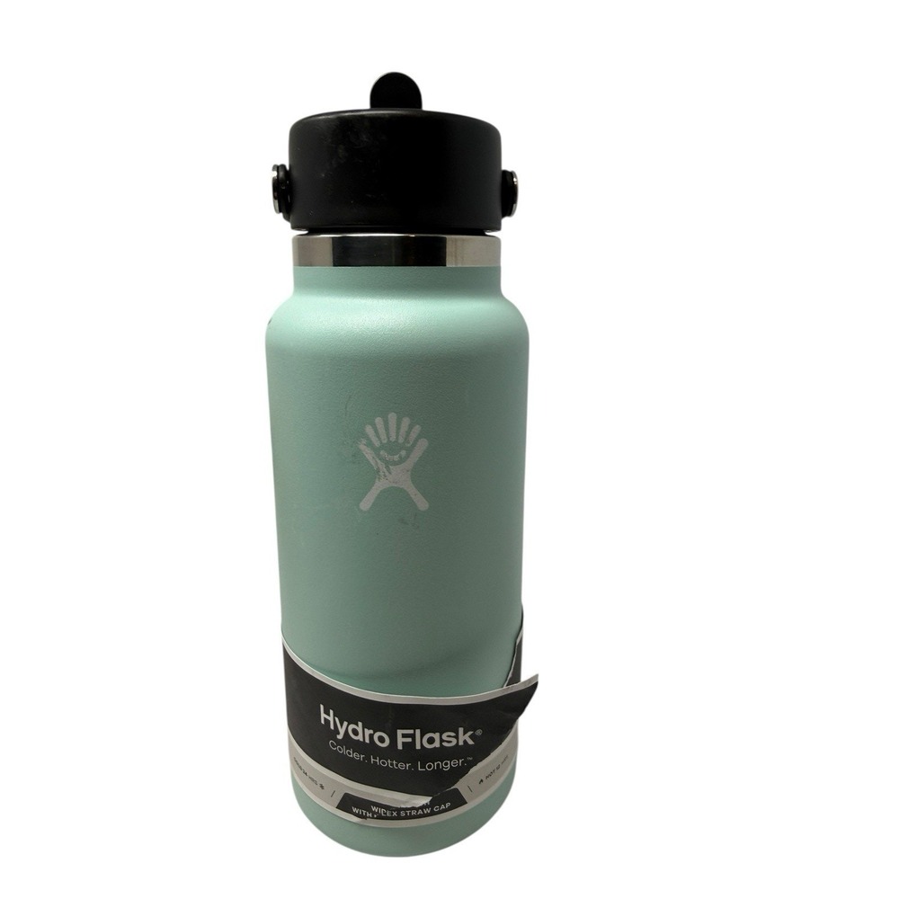 Hydro Flask Wide Mouth Vacuum Insulated Tumbler 32oz Dew Green Dented